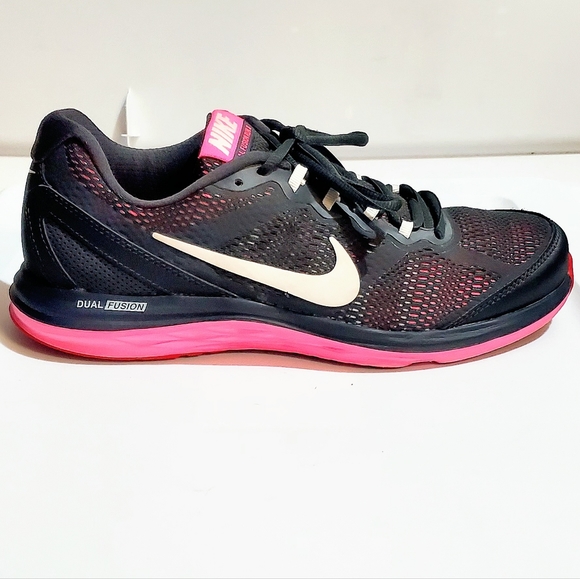 NIKE DUAL FUSION RUN 3 RUNNING TRAINER SHOES. WOMENS Sz:9 LIKE NEW! - Picture 2 of 13